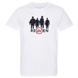 T-shirt Homme BLANC Photo Groupe Logo Reaven