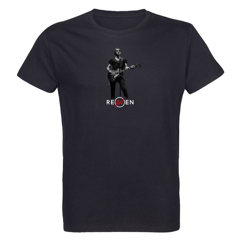 T-shirt Homme NOIR Singer 3 Photo Noir et Blanc