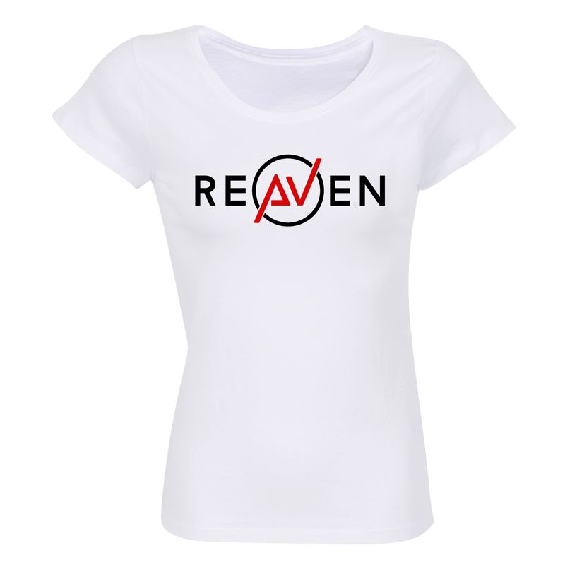T-shirt Femme BLANC Logo Reaven