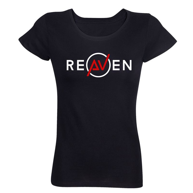 T-shirt Femme NOIR Logo Reaven