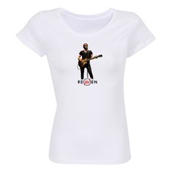 T-shirt Femme BLANC Singer 3 Photo Couleur