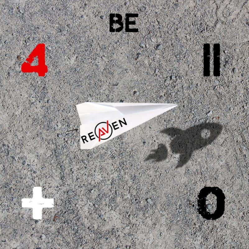 CD Reaven Carte Postale Dediacee